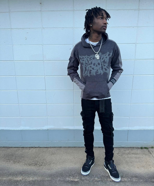 Grey Greedyboy Lifestyle Hoodie