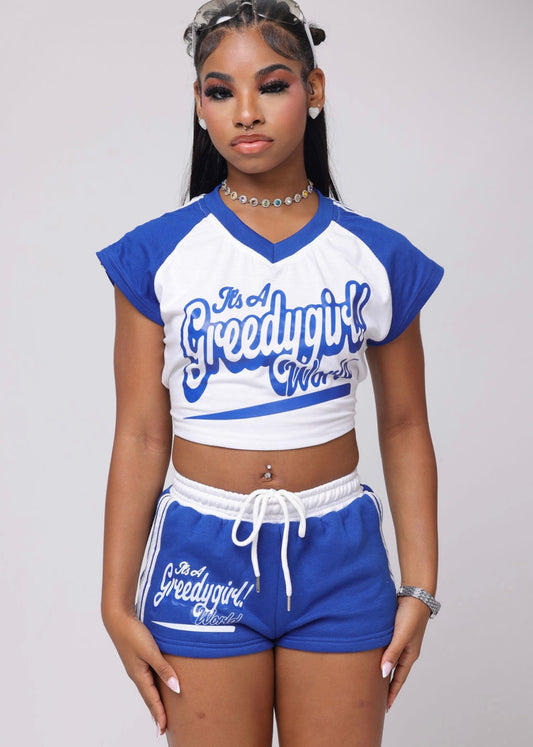 Blue GreedyGirl Set