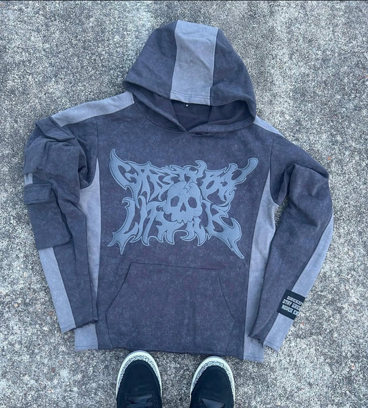 Grey Greedyboy Lifestyle Hoodie
